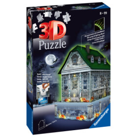 Puzzle Strašidelný dům (Noční edice) 216 dílků