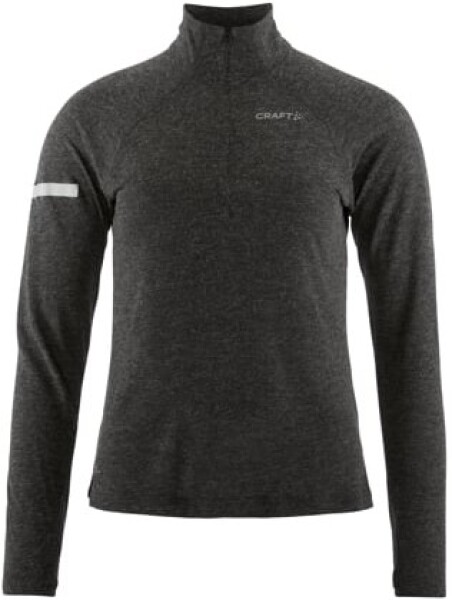 Běžecké tričko CRAFT ADV SubZ Wool LS 3 - černá Velikost textilu: XL