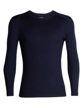 Pánské merino triko ICEBREAKER Mens 260 Tech LS Crewe, Midnight Navy velikost: S