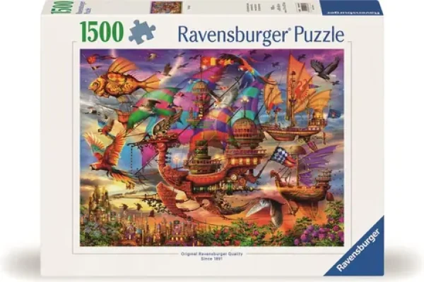 Ravensburger Puzzle: Mystická létající loď