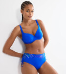SUMMER TROPICS – Minimizer plavkový top pro perfektní podporu Triumph BLUE COMBINATION 44D