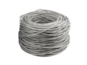 Lanberg Instalační kabel Cat6 UTP šedá / Instalační kabel / 305 m / CU / LSOH / CPR Dca / Fluke Passed (LCU6L-11CU-0305-S)