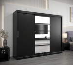 Šatní skříň Abi Ro1 Barva korpusu: Dub Sonoma, Rozměry: 150 cm, Dveře: Bílá