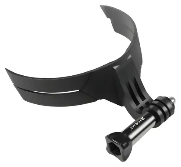 Puluz Držák na podbradní pásek přilby černý / Držák / pro akční kamery GoPro, DJI, Insta360 (PU847B)