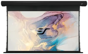 ELITE SCREENS plátno elektrické motorové 100" (254cm) / 16:9 /124.5×221.5cm / hliníkový case černý / 24" drop / MaxWhite (SKT100UHW-E24)