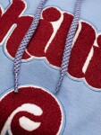 New Era Pánská mikina Philadelphia Phillies MLB Felt Logo Throwback Hoodie Velikost: S