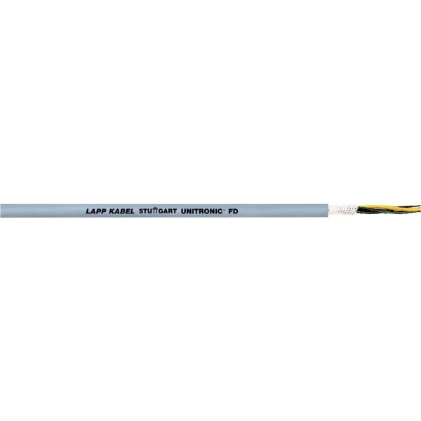 LAPP 27855/1000 datový kabel UNITRONIC® FD 2 x 0.25 mm² šedá 1000 m