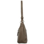 Luxusní dámská kožená crossbody kabelka Lukas, hnědá