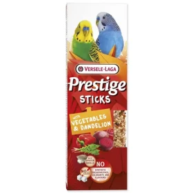 Versele-Laga Prestige tyčinky se zeleninou a pampeliškou 2×60 g / Pamlsky pro papoušky / pro andulky a malé papoušky (7202-422353)