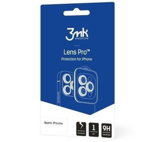 3mk Lens Pro ochrana kamery pro Apple iPhone 15 Alpine Green (5903108528641)