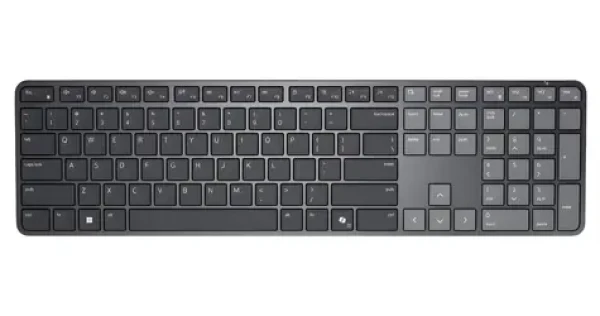Dell KB726 grafitová / Bezdrátová klávesnice / US International / QWERTY / AAA baterie (580-BDVD)