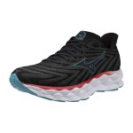 Mizuno Wave sky 8 Black Black Enamel Blue - Běžecké boty Mizuno WAVE SKY 8 J1GC240255 Velikost obuvi v EU: 42