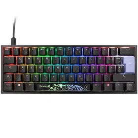 Ducky One 2 Pro Mini Cherry MX-Silent-Red černá / herní klávesnice / podsvícená / drátová USB-C / DE (DKON2061ST-SDEPDAZT2)