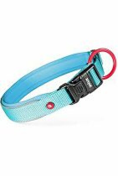 Obojek pes PREMIUM Nylon 25mm/50-55cm tyrkysová Zolux