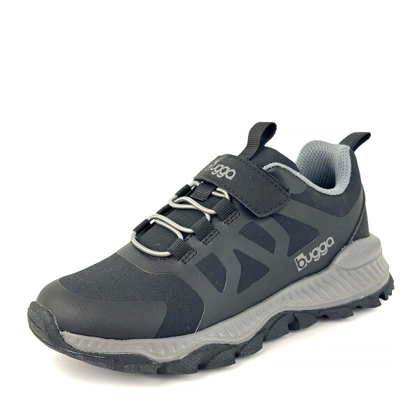 Dětské outdoorové boty na suchý zip Bugga ORZA Black B00206-10 - 30