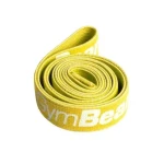 Textilní posilovací guma Cross Band Level 1 - GymBeam (žlutá) (86383-1-single_variant)