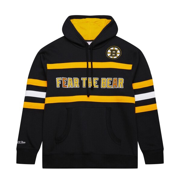 Mitchell Ness Pánská Mikina Boston Bruins Head Coach Hoodie Current Logo Velikost: