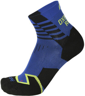 Běžecké ponožky Mico CALZA RUN CORTA LIGHT W. COMPRESSION OXI Velikost textilu: XXL