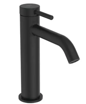 Ideal Standard Ceraline Nuovo - Umyvadlová baterie | BlueStart | hedvábná černá (BD760XG)