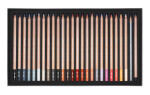 Caran D'Ache Pastel Pencils sada 76 barev, grafitová tužka, uhel