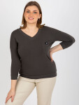 Halenka RV BZ 8475.81 tmavá khaki jedna velikost
