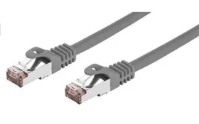 C-TECH patchcord Cat6 FTP 10 m šedá (8954125014874)