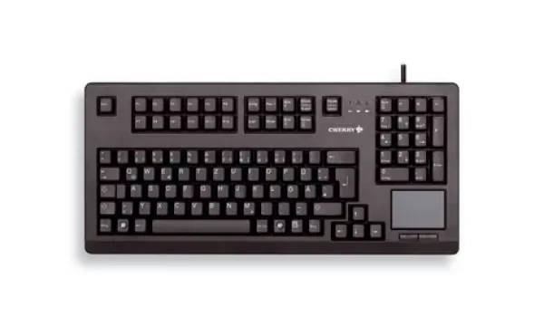 CHERRY G80-11900LUMEU-2 černá / Klávesnice s touchpadem / drátová / USB / US layout (G80-11900LUMEU-2)