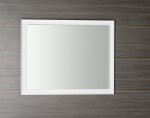 SAPHO - FLUT zrcadlo s LED podsvícením 900x700, bílá FT090