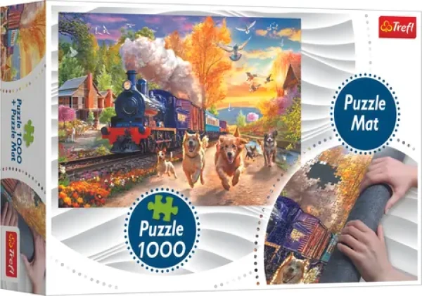 TREFL Puzzle Závod s vlakem