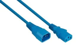 Kabelmeister C14-C13 modrá / Prodlužovací napájecí kabel / 2 m (SK1430-B020)