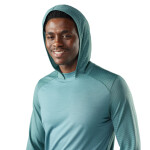 SMARTWOOL Mens Active Mesh Hoodie, Dusty Teal (vzorek) velikost: M