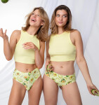 Kalhotky AVOCADO simple maxi žluté - Julimex S