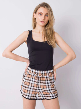 Šortky D73770M61531KB světle hnědé L