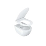 RAVAK - Chrome Závěsné WC, RimOff, SoftClose, bílá X03081