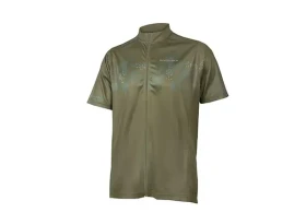 Endura Hummvee Ray S/S pánský dres krátký rukáv Olive Green vel. L