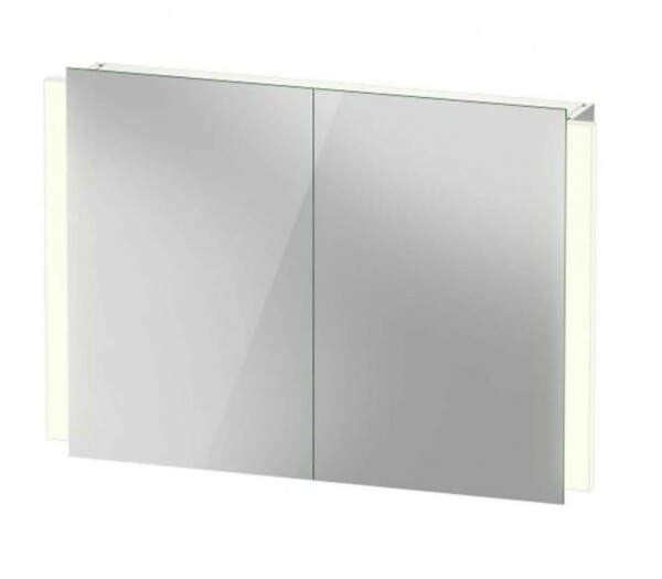 DURAVIT - Ketho.2 Zrcadlová skříňka s LED osvětlením, 70x100x16 cm, 2 dvířka K27137000001000