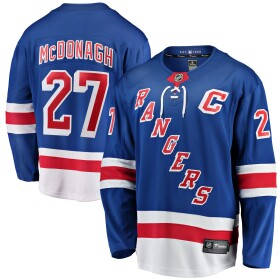 Pánský Dres New York Rangers #27 Ryan McDonagh Fanatics Branded Breakaway Home Velikost: