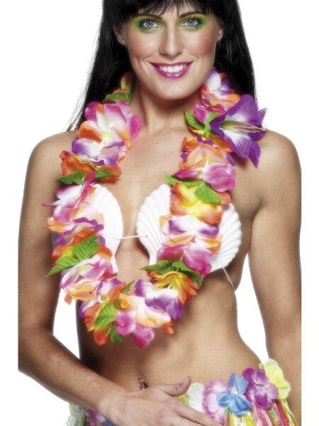 Smiffys.com Věnec na krk barevný