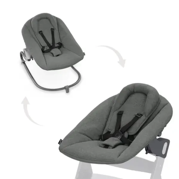 Hauck Křesílko Alpha Bouncer Premium Dark Grey k židli Alpha+/Beta+ (HK661741)