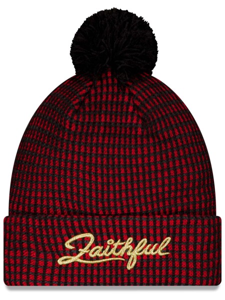 New Era Pánská zimní čepice San Francisco 49ers NFL 2026 Rivalries Sideline Cold Weather