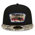 New Era Pánská kšiltovka New England Patriots NFL 2021 On-Field Salute to Service 59FIFTY Fitted Velikost: 7 3/8
