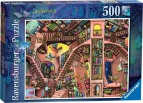 Ravensburger Puzzle Absurdní knihovna