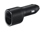 SAMSUNG Duální autonabíječka 40W černá / USB USB-C (EP-L4020NBEGEU)