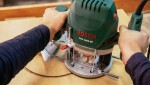 BOSCH POF 1200 AE / Horní frézka / 1200 W / 6-8 mm / 11 000 - 28 000 ot. za min (0.603.26A.100)