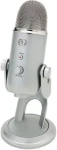 Blue Yeti stříbrná / stolní mikrofon / USB (988-000238)