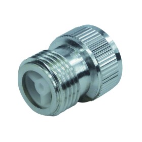 Mereo Přechodka chromovaná, se zpětnou klapkou, 1/2"x1/2" CB467E