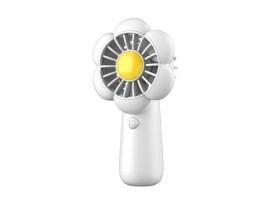 Mini ruční ventilátor LLD-F83F bílý