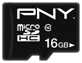 PNY Performance Plus 16GB / Paměťová karta / microSDHC / Class 10 (P-SDU16G10PPL-GE)