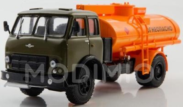 MODIMIO - AC-8-500A cisterna, zeleno-oranžová, 1/43