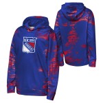 Outerstuff Dětská mikina New York Rangers NHL Team Dynamics Pullover Sublimated Velikost: Dětské M (136 – 152)